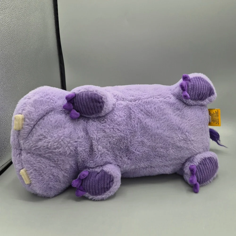 Giggle Scape Purple Hippo Plush Stuffed Animal Target 2024 Fuzzy Faux Fur 15in